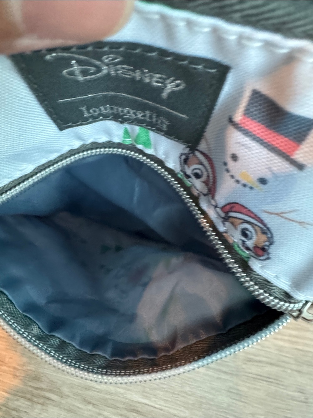 LOUNGEFLY Disney Winter Friends Crossbody Bag NWT - Picture 6 of 8